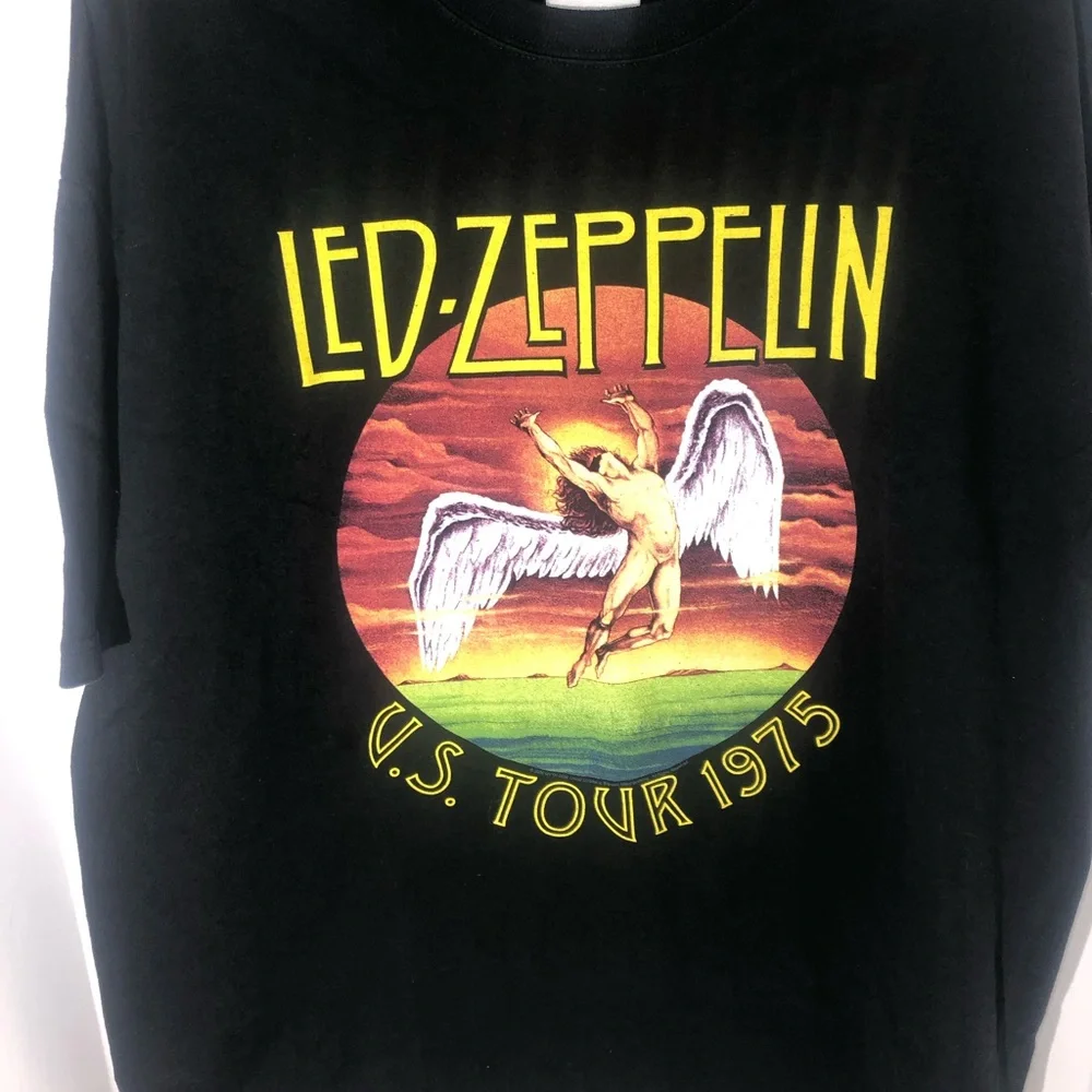 Led Zeppelin US Tour 1975 T-shirt size XL - Picture 1 of 5